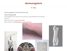 Tablet Screenshot of denieuwegalerie.nl